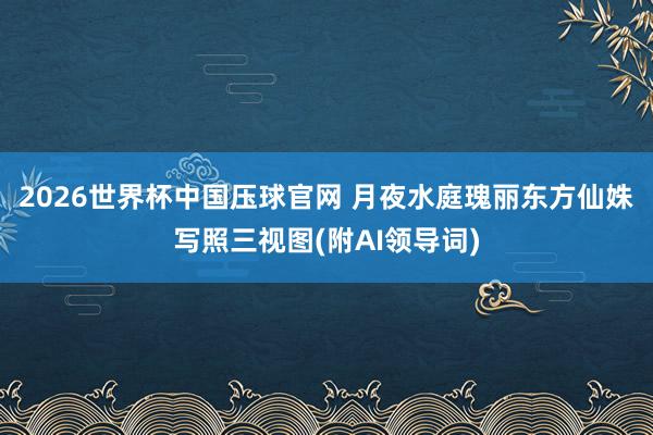 2026世界杯中国压球官网 月夜水庭瑰丽东方仙姝写照三视图(附AI领导词)